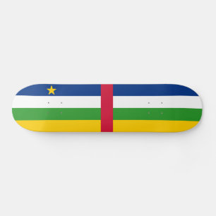 Skate Bandeira da República Centro-Africana