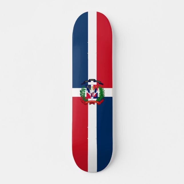Skate Bandeira da República Dominicana (Frente)