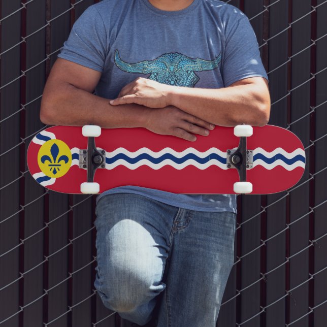 Skate Bandeira da Rua Louis, Missouri (Ao ar livre 3)