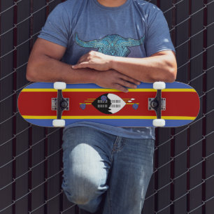 Skate Bandeira da Suazilândia