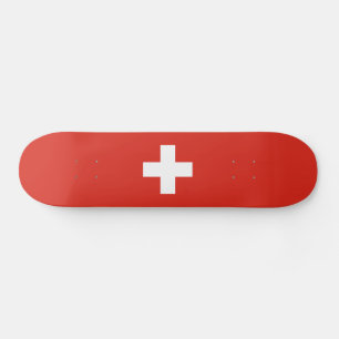 Skate Bandeira da Suíça