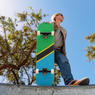 Skate Bandeira da Tanzânia