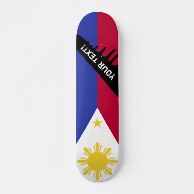 Skate Bandeira das Filipinas (Frente)