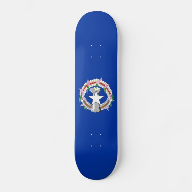 Skate Bandeira das Ilhas Marianas do Norte (Frente)