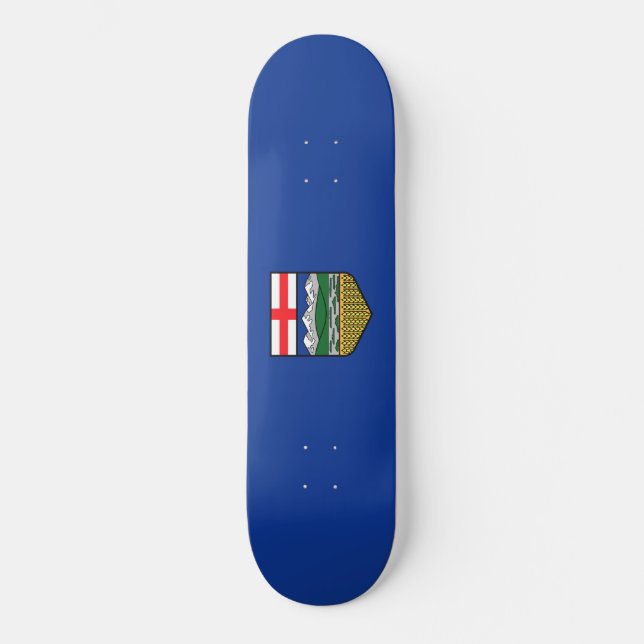 Skate Bandeira de Alberta (Frente)