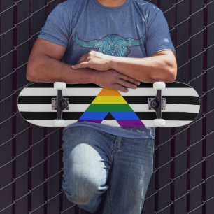 Skate Bandeira de aliado straight da SlipperyJoe's lisa 