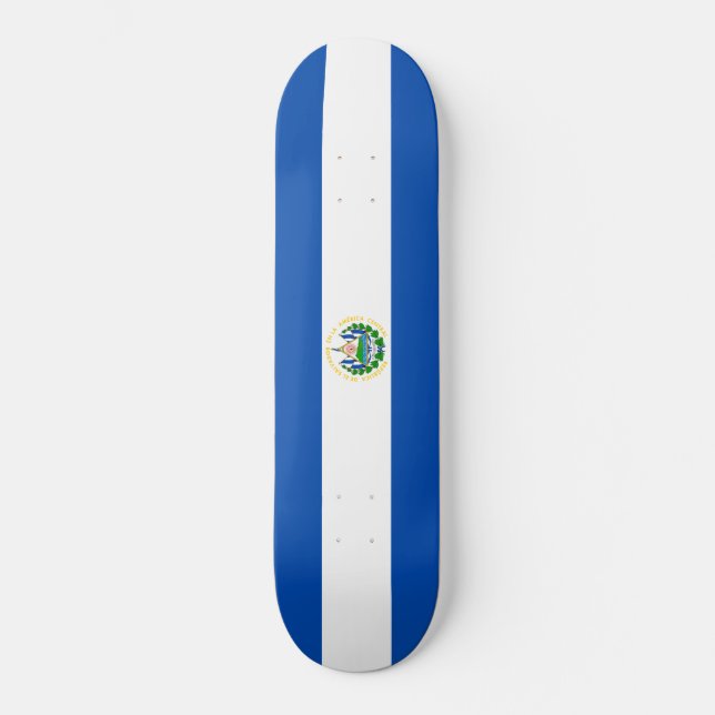 Skate Bandeira de El Salvador (Frente)