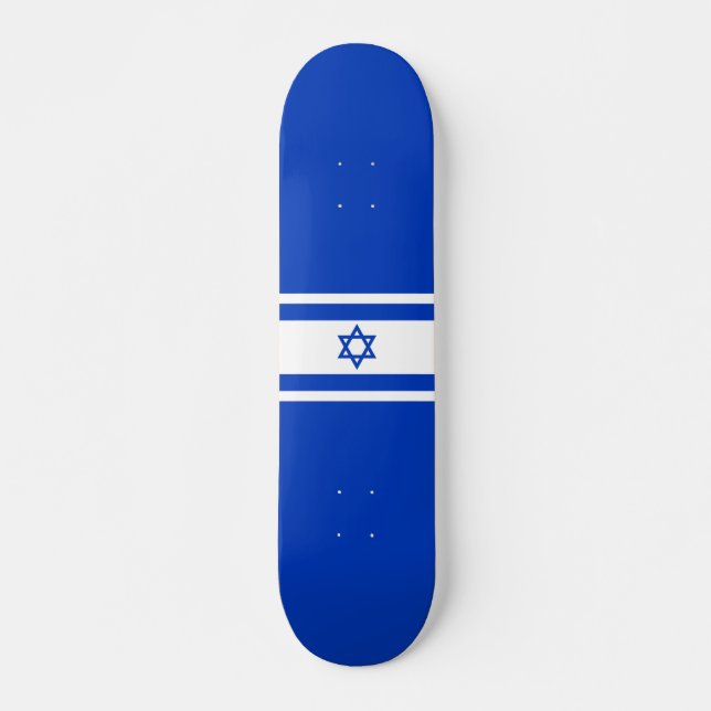 Skate bandeira de Israel (Frente)