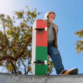 Skate bandeira de Madagáscar
