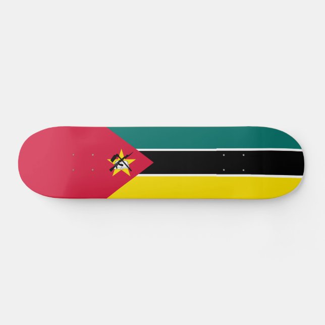 Skate Bandeira de Moçambique (Horz)