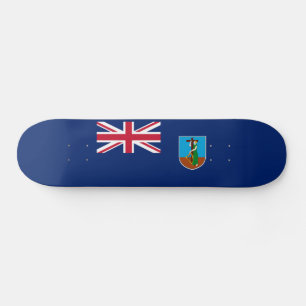 Skate Bandeira de Montserrat