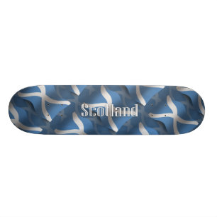 Skate Bandeira de ondulação de Scotland