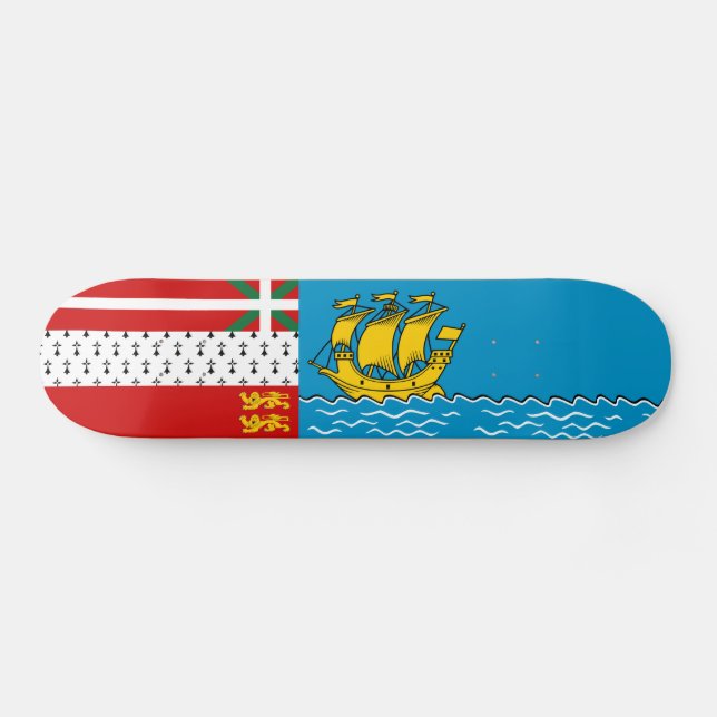 Skate Bandeira de São Pedro e Miquelão (Horz)