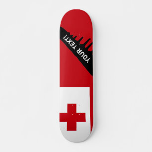 Skate Bandeira de Tonga