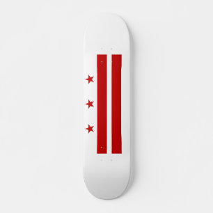 Skate bandeira de Washington DC