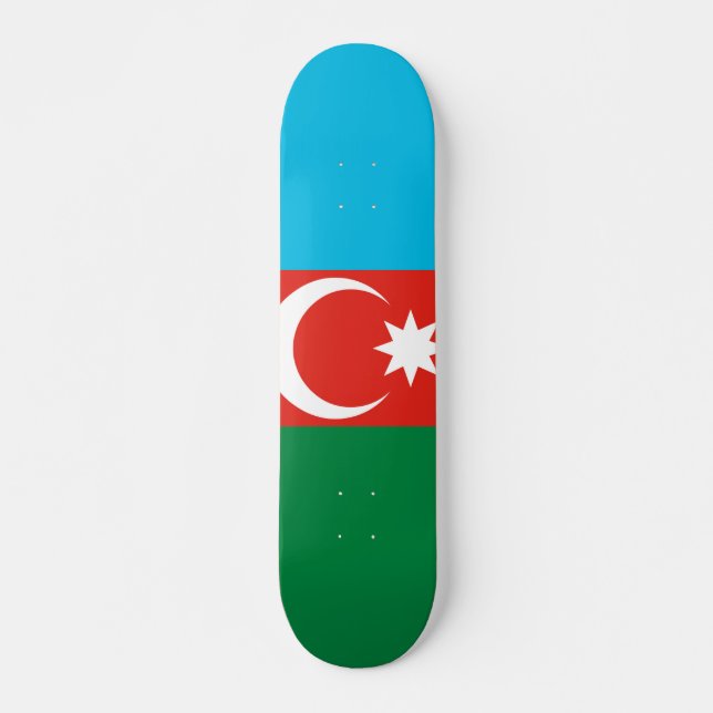 Skate Bandeira do Azerbaijão (Frente)