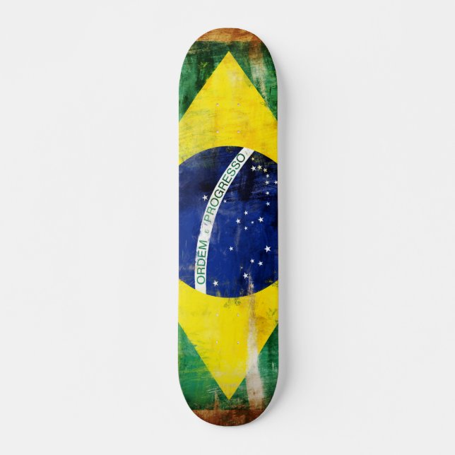 Skate Bandeira do Brasil (Frente)