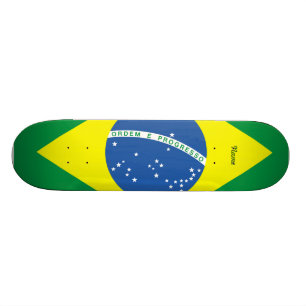 Skate Bandeira do Brasil