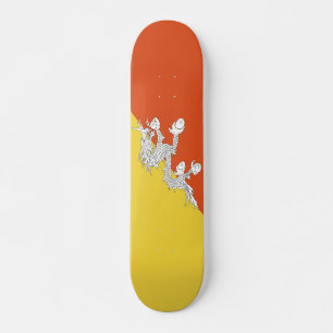 Skate bandeira do butano
