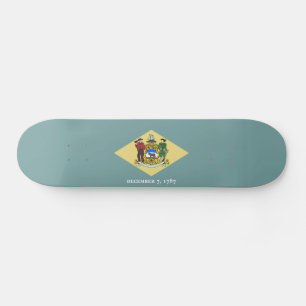 Skate Bandeira do Estado de Delaware