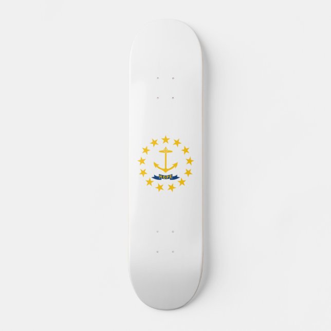 Skate Bandeira do Estado de Rhode Island (Frente)