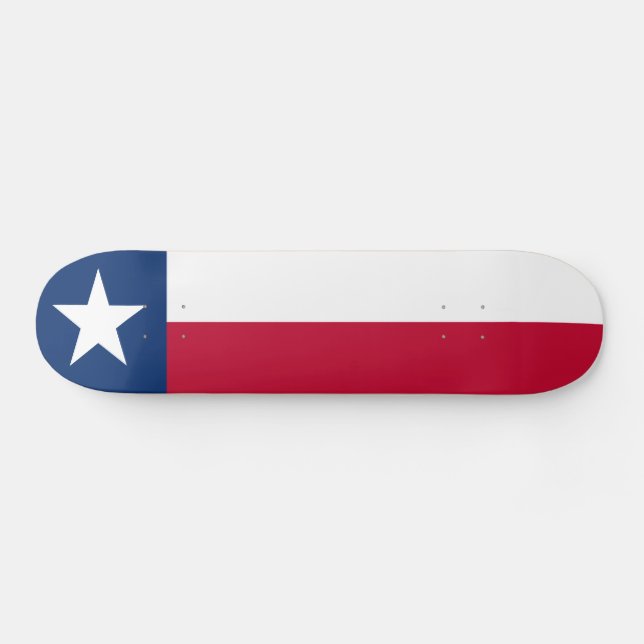 Skate Bandeira do Estado do Texas (Horz)