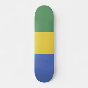 Skate Bandeira do Gabão
