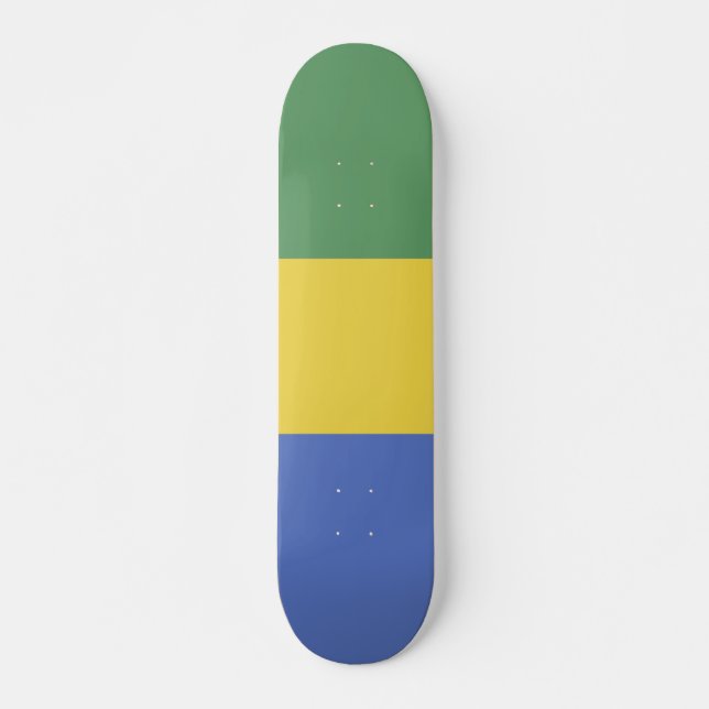 Skate Bandeira do Gabão (Frente)