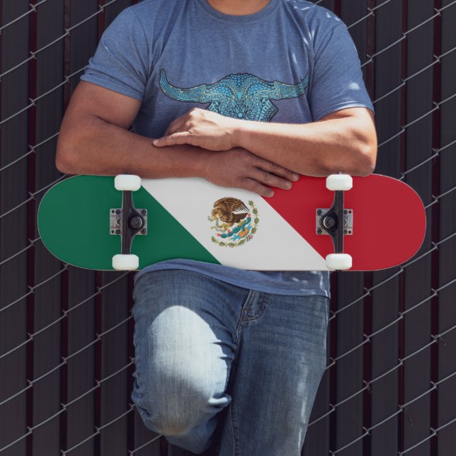 Skate Bandeira do México (Ao ar livre 3)