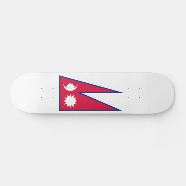 Skate Bandeira do Nepal (Horz)