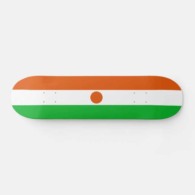 Skate Bandeira do Níger (Horz)