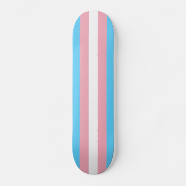 Skate Bandeira do orgulho do Transgender (Frente)