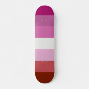 Skate Bandeira do Orgulho Lésbico LGBTQ
