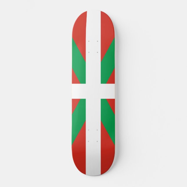 Skate Bandeira do País Basco (Frente)