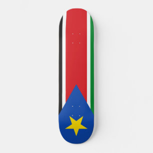 Skate Bandeira do Sudão do Sul (África)