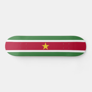 Skate Bandeira do Suriname
