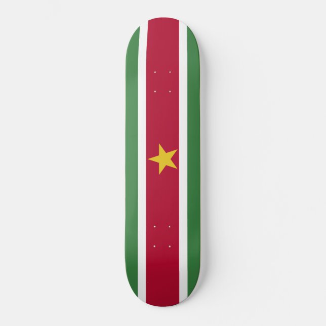 Skate Bandeira do Suriname (Frente)