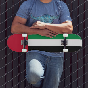 Skate Bandeira dos Emirados Árabes Unidos