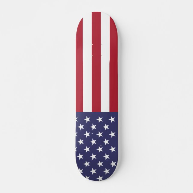 Skate bandeira dos EUA, bandeira dos EUA (Frente)