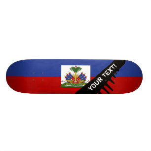 Skate Bandeira haitiana clássica