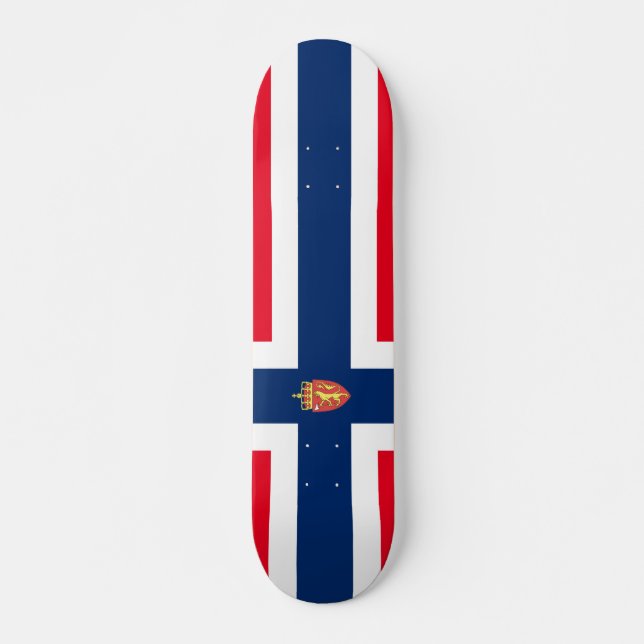Skate Bandeira norueguesa (Frente)