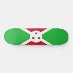 Skate Bandeira Patriótica do Burundi