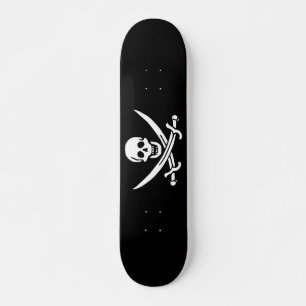 Skate Bandeira Pirata