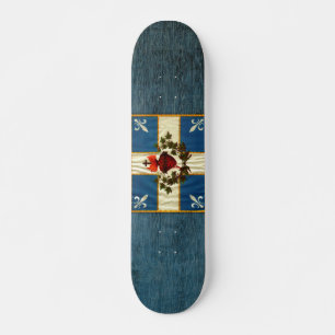 Skate Bandeira Quebeque antiga Carrilhão Sacré-Cœur