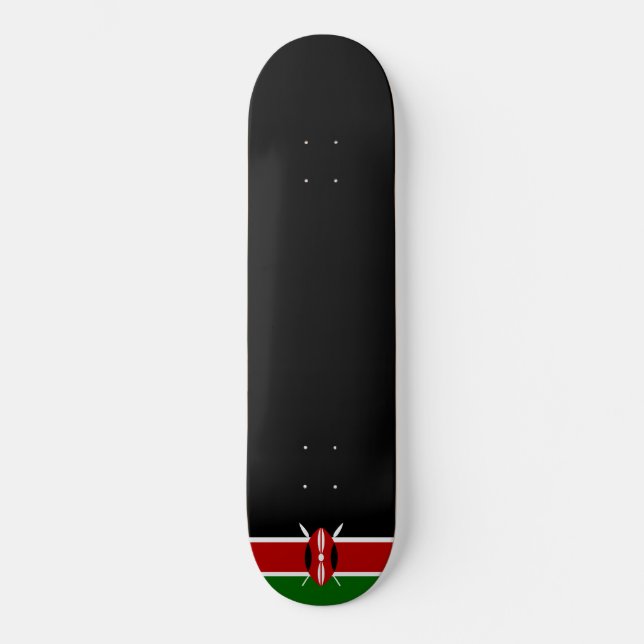 Skate Bandeira Quênia (Quênia) (Frente)