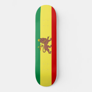 Skate Bandeira Rastafariana (Rastafarianismo) (rasta)