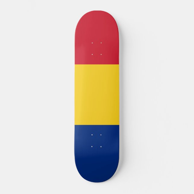 Skate Bandeira romena (Romênia) (Frente)