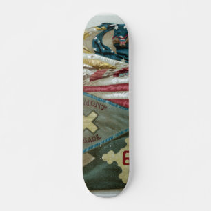 Skate Bandeiras de batalha famosas da união - placa 1 -