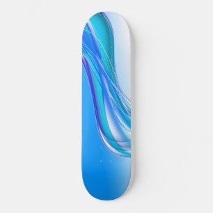 Skate Banner de fundo azul abstrato