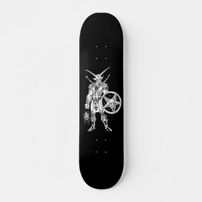 Skate Baphomet GodSlayer (Frente)
